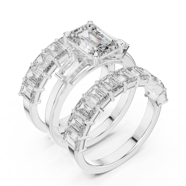 Peaceful Dawn lab grown diamond ring