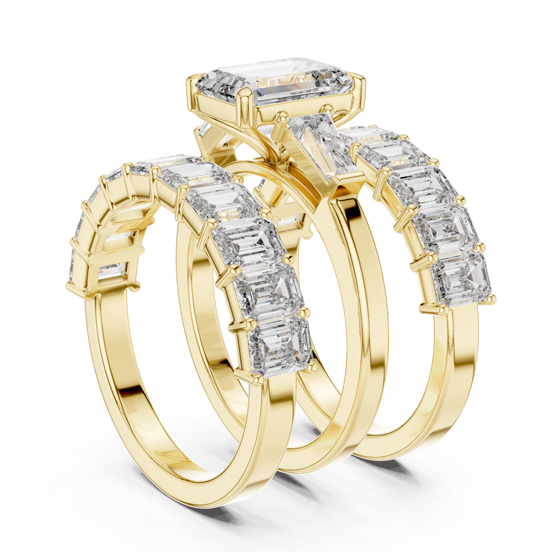 Peaceful Dawn lab grown diamond ring