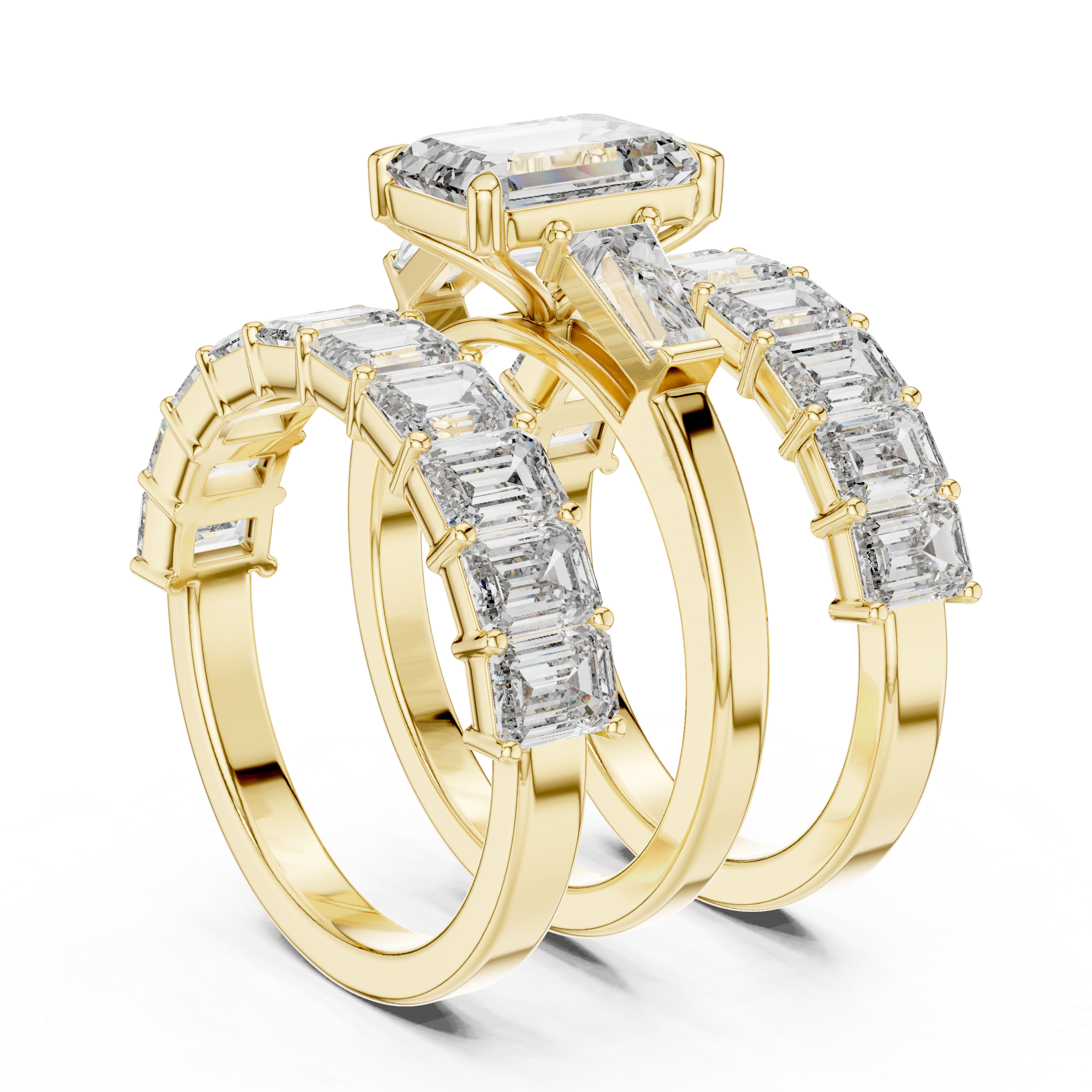 Peaceful Dawn lab grown diamond ring