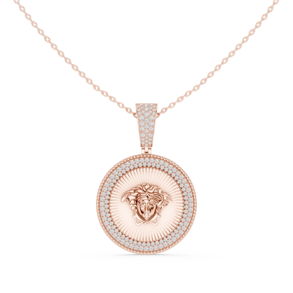 Golden Hour Lab Grown Diamond Charm Pendant
