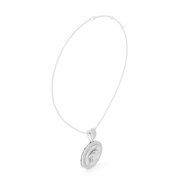 Golden Hour Lab Grown Diamond Charm Pendant