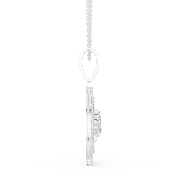 Golden Hour Lab Grown Diamond Charm Pendant