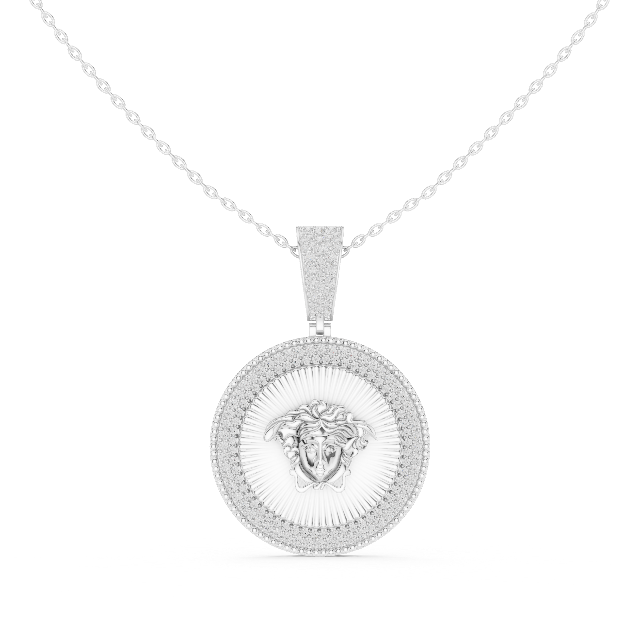 Golden Hour Lab Grown Diamond Charm Pendant