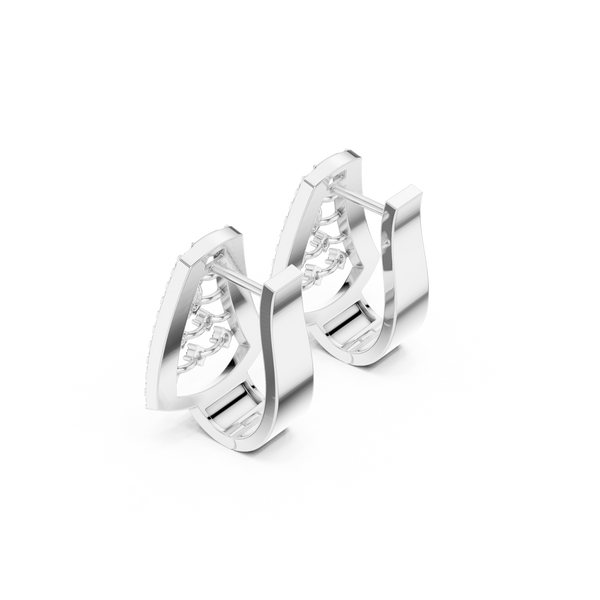 Aero Wing Lab Grown Diamond Earrings Studs