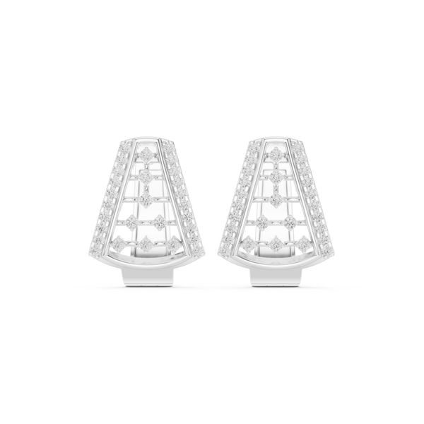 Highly Rated lab grown diamond earring design