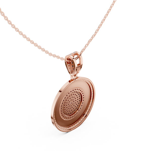 Velvet Shimmer Lab Grown Diamond Drop Pendant
