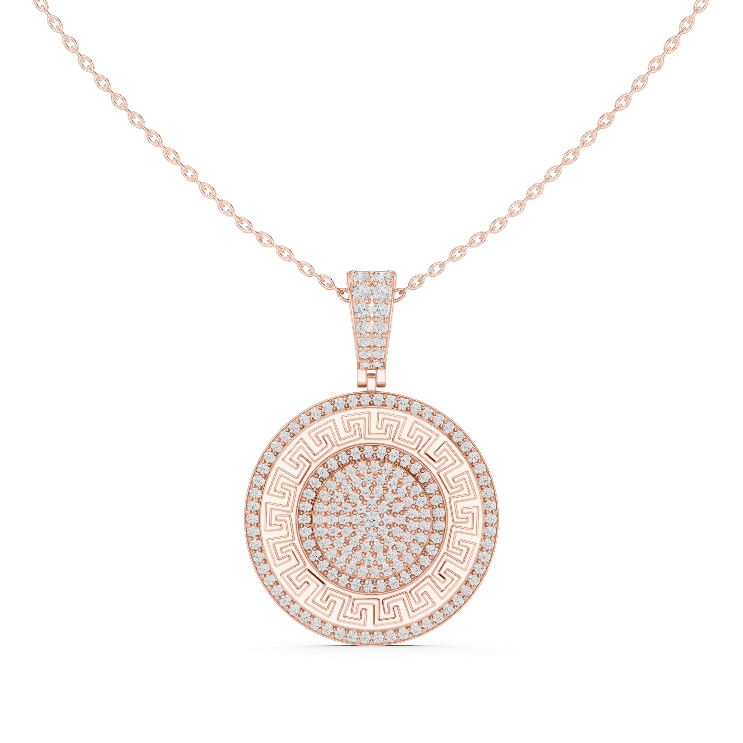Velvet Shimmer Lab Grown Diamond Drop Pendant