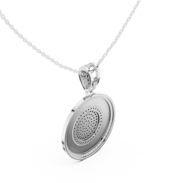 Velvet Shimmer Lab Grown Diamond Drop Pendant