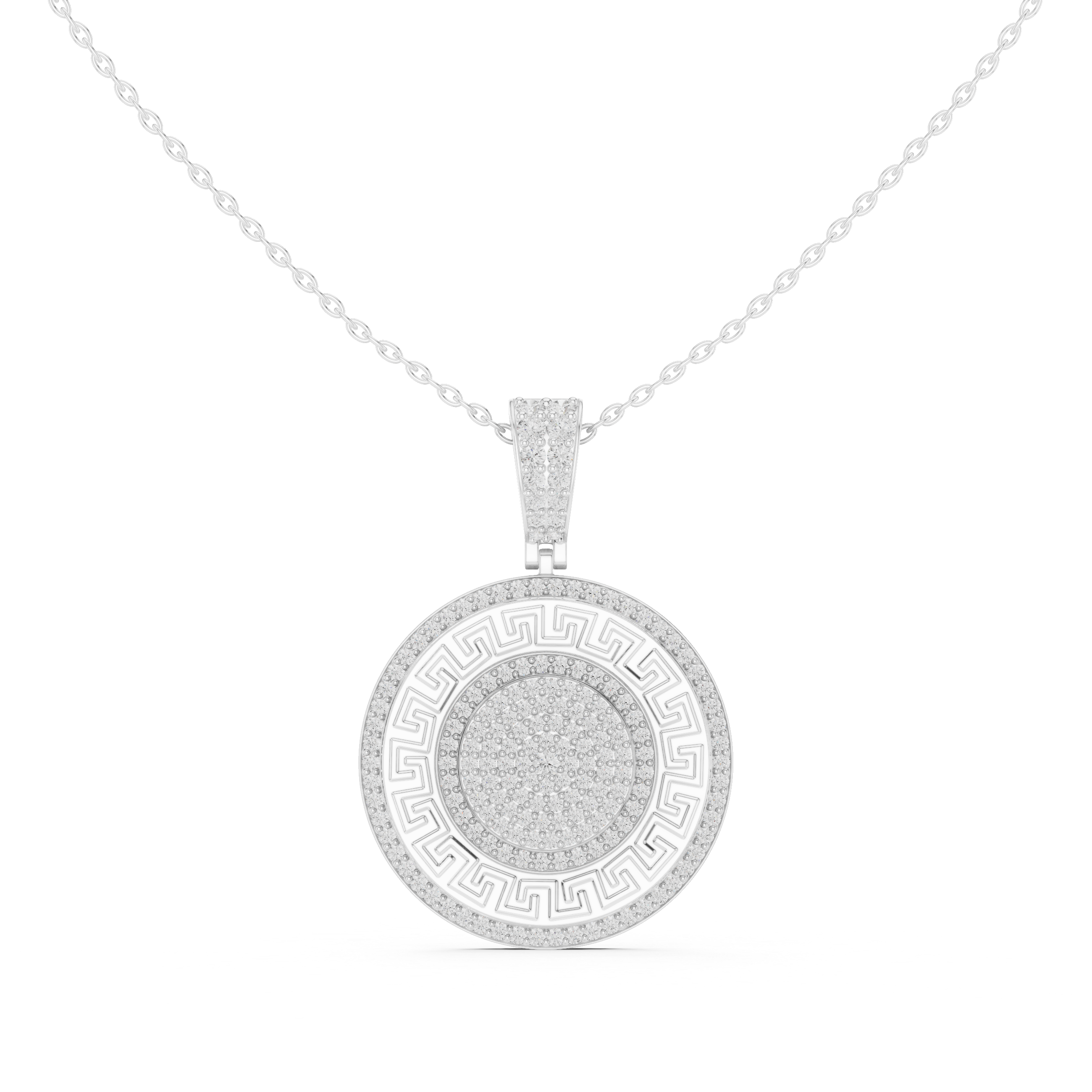 Velvet Shimmer Lab Grown Diamond Drop Pendant
