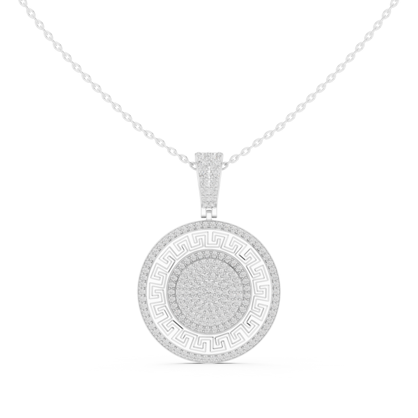 Velvet Shimmer Lab Grown Diamond Drop Pendant