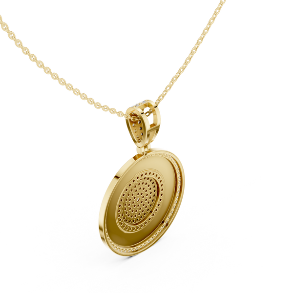 Velvet Shimmer Lab Grown Diamond Drop Pendant