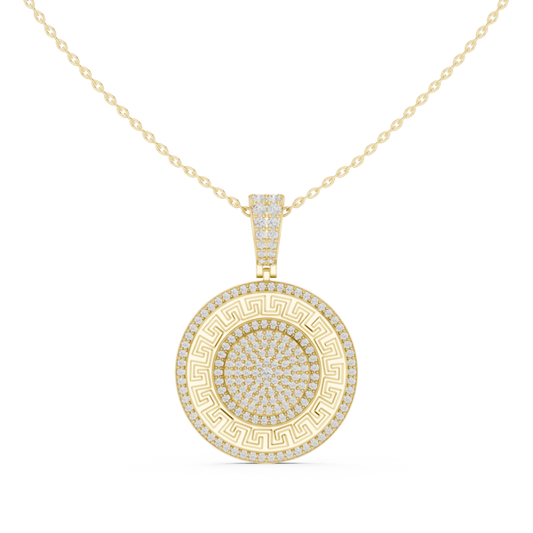 Velvet Shimmer Lab Grown Diamond Drop Pendant