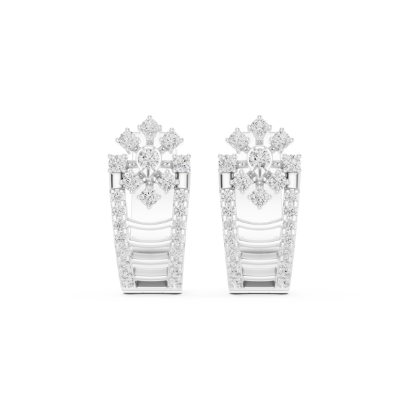 Cascade Drop Lab Grown Diamond Earrings