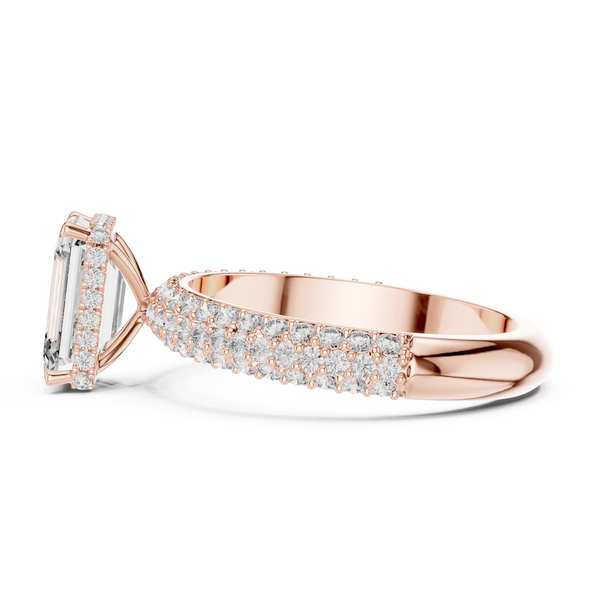 Zephyr Breeze lab grown diamond ring