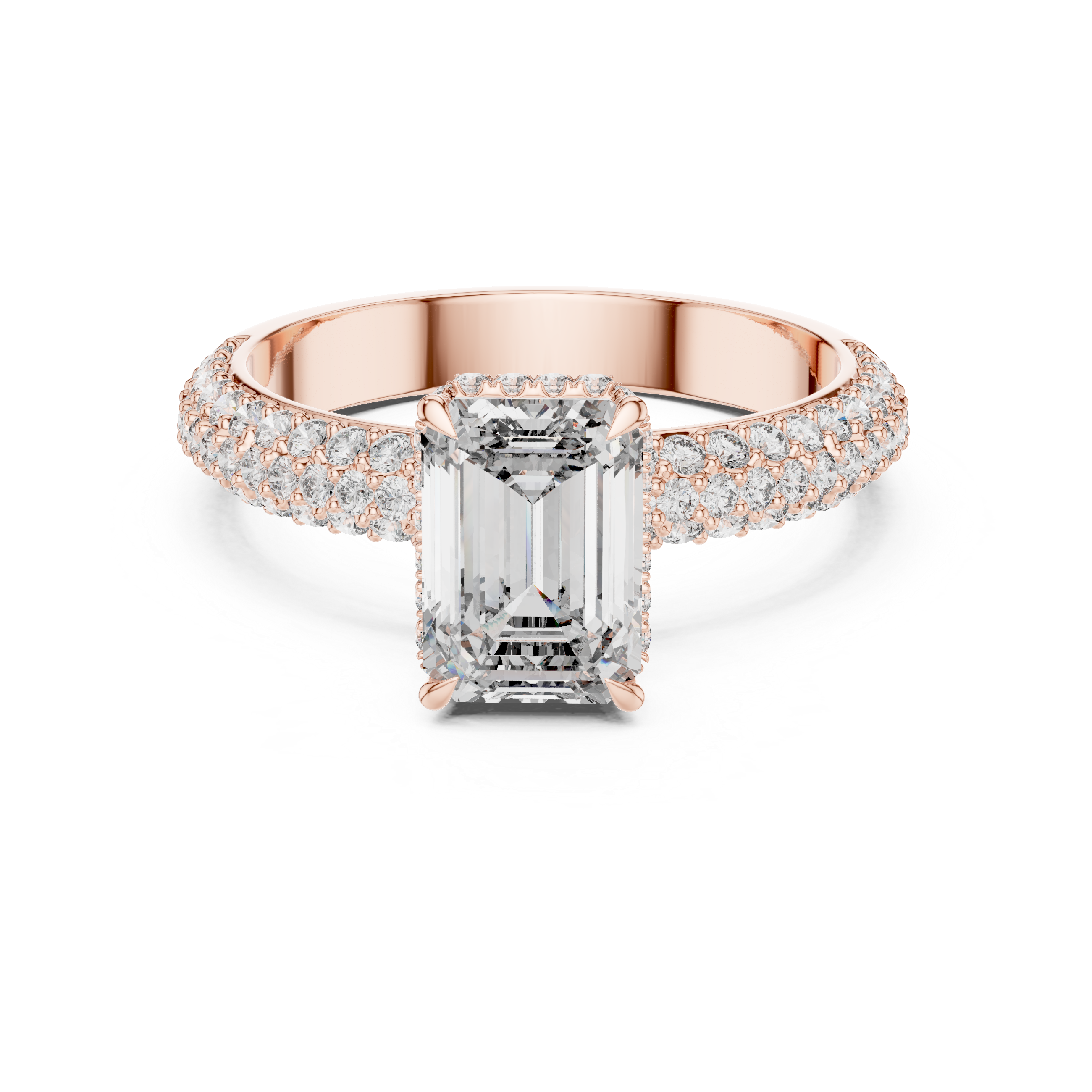 Zephyr Breeze lab grown diamond ring