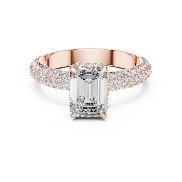 Zephyr Breeze lab grown diamond ring