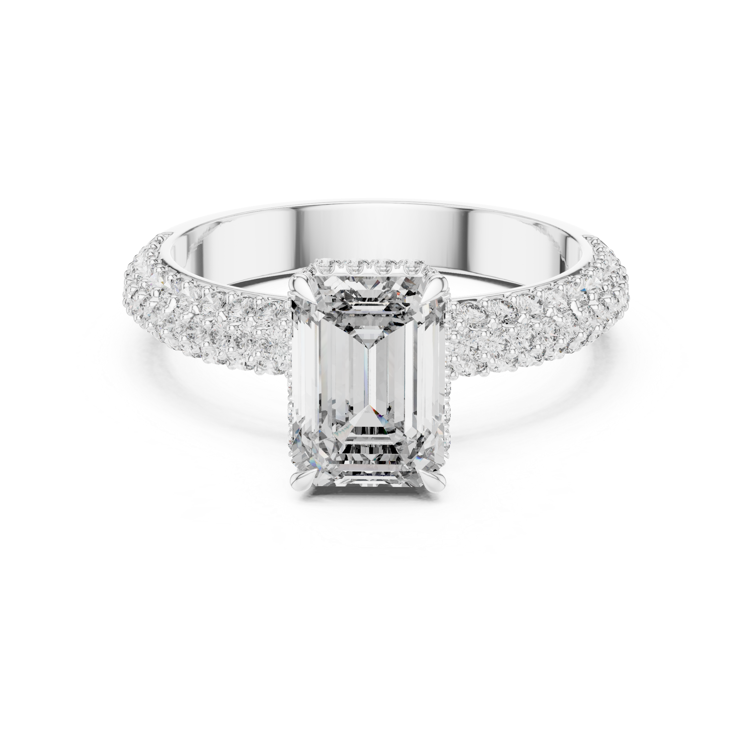 Zephyr Breeze lab grown diamond ring