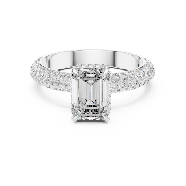 Zephyr Breeze lab grown diamond ring