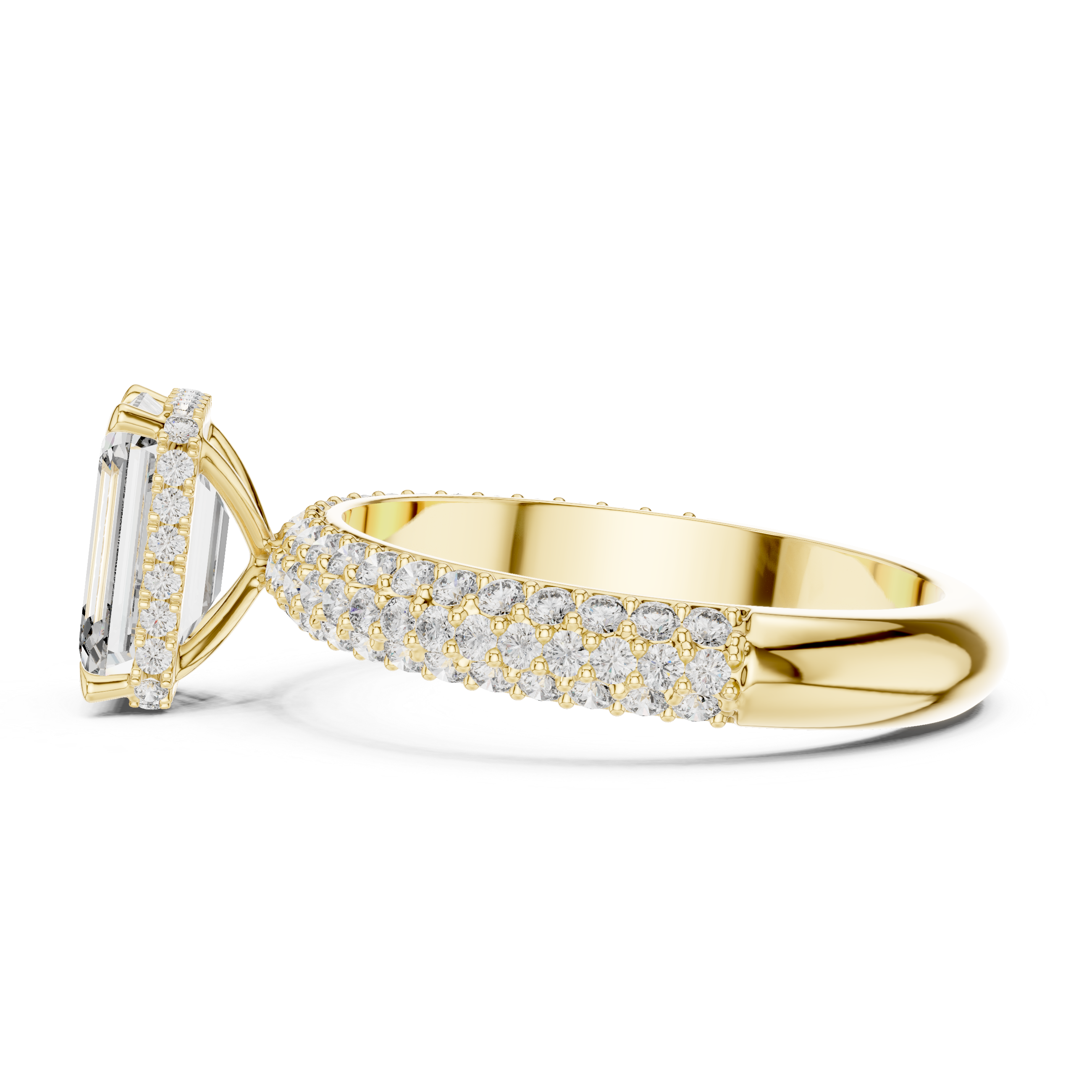 Zephyr Breeze lab grown diamond ring