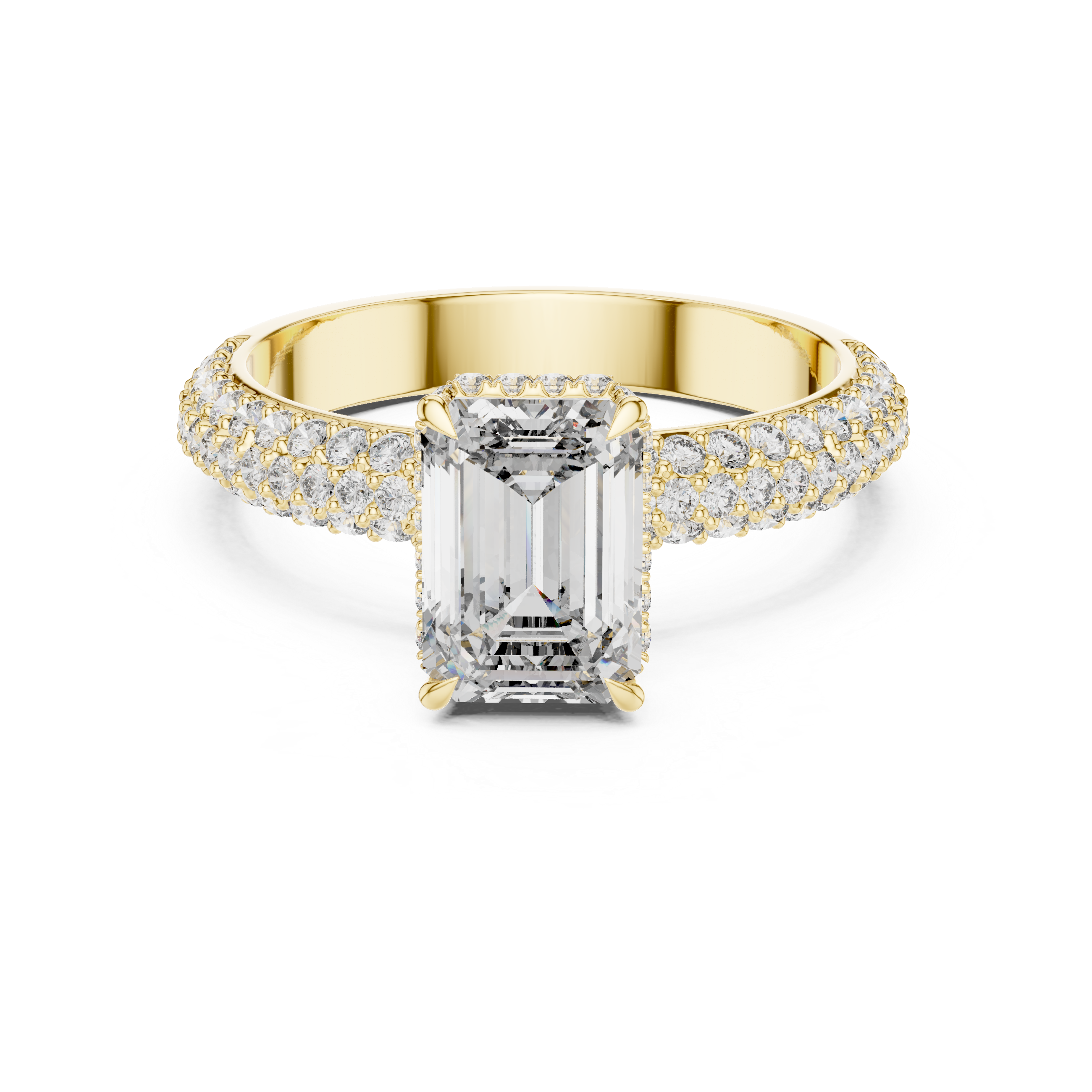 Zephyr Breeze lab grown diamond ring