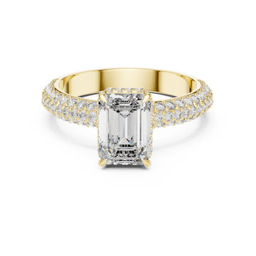 Zephyr Breeze lab grown diamond ring