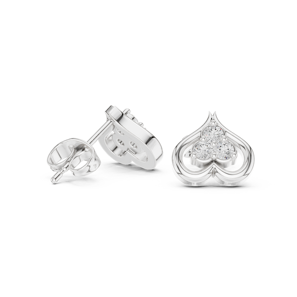 Morning Sun lab grown diamond earring design