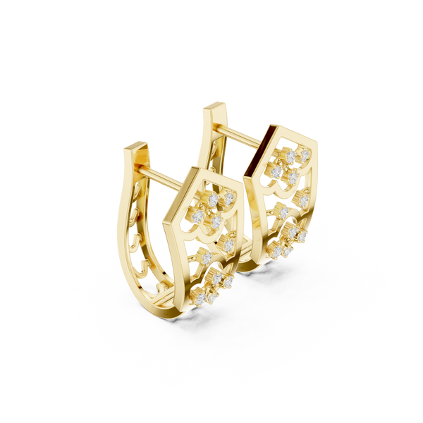 Luxe Thread Lab Grown Diamond Earrings Drops