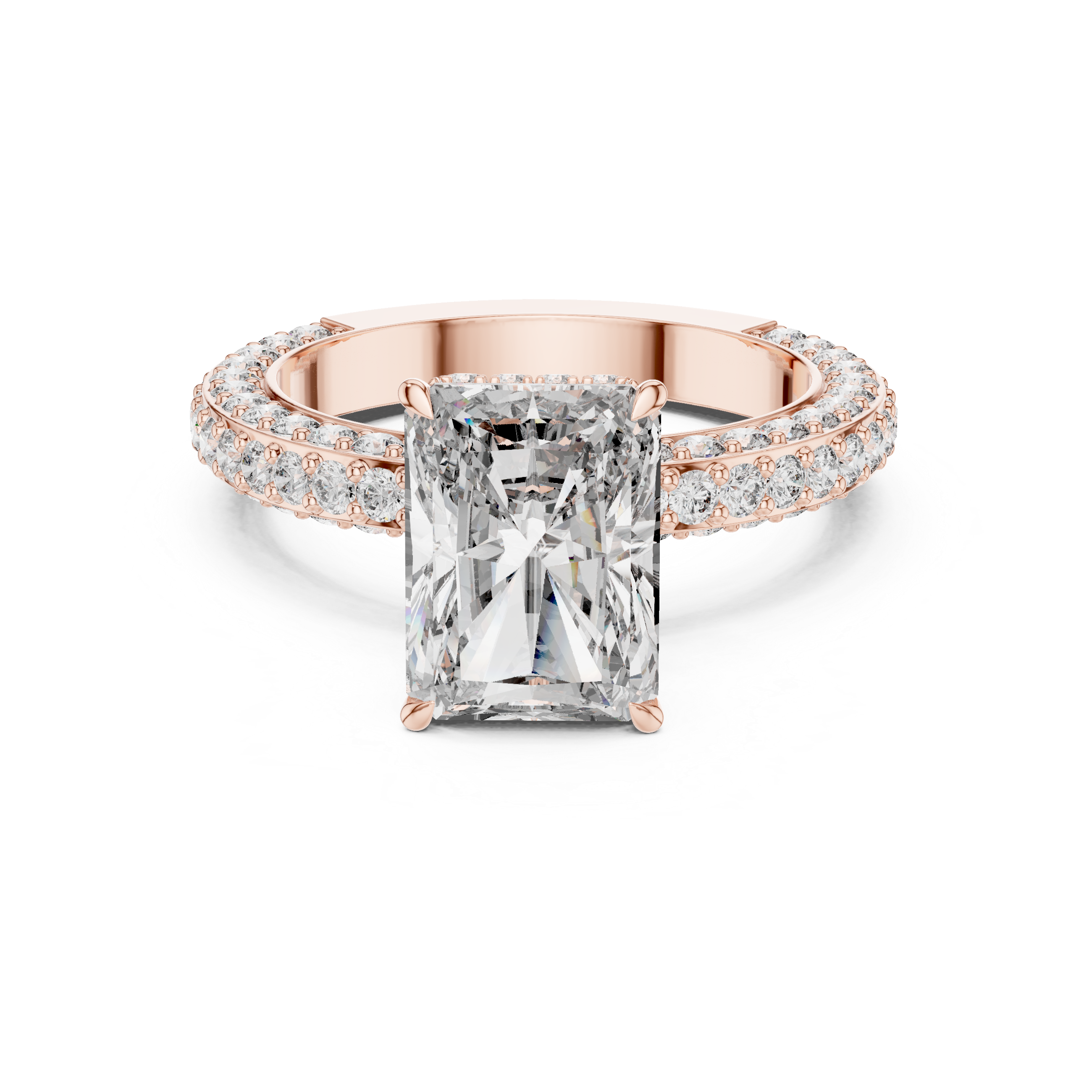 Aria Voice lab grown diamond ring