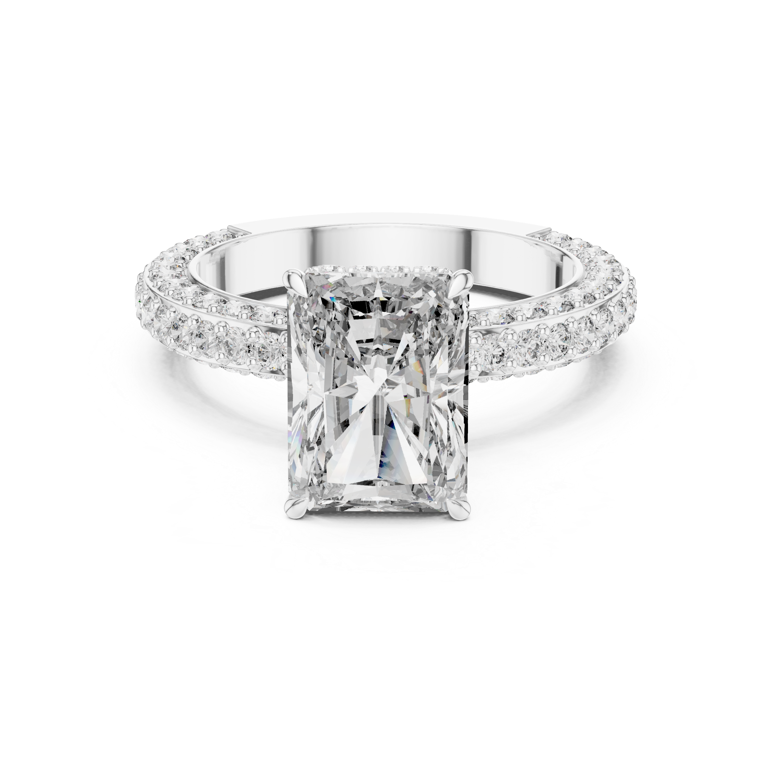 Aria Voice lab grown diamond ring
