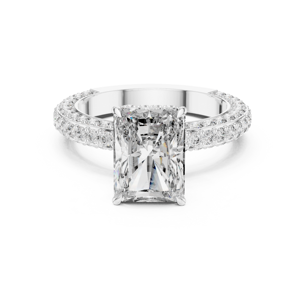 Aria Voice lab grown diamond ring