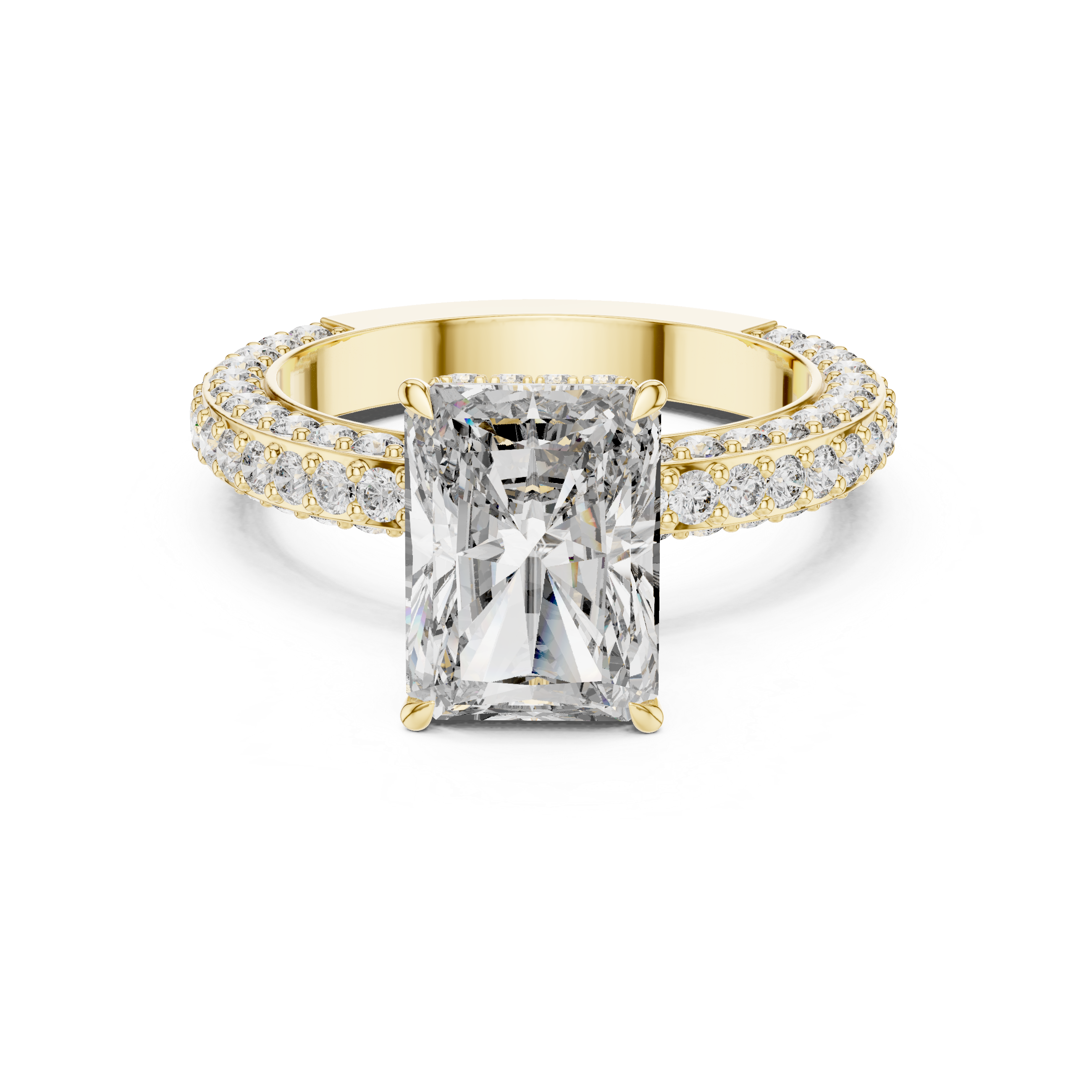 Aria Voice lab grown diamond ring