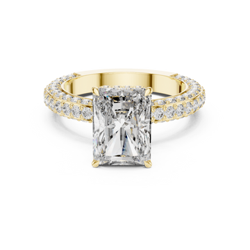 Aria Voice lab grown diamond ring