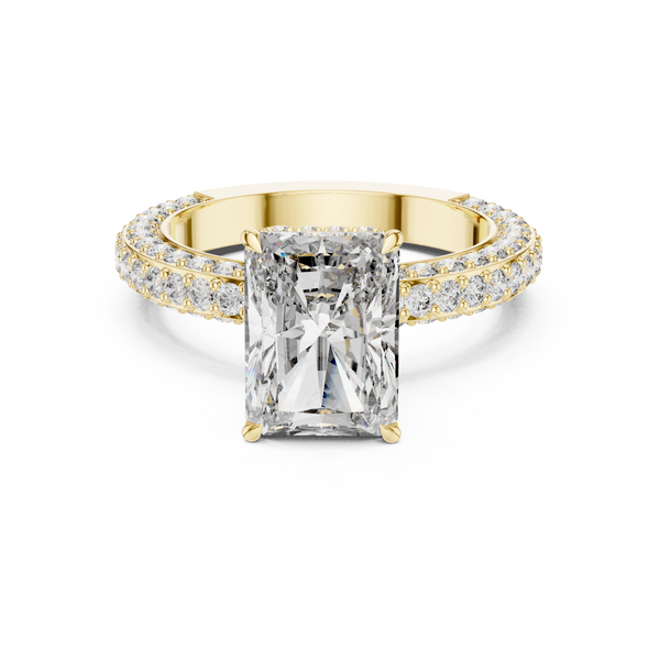Aria Voice lab grown diamond ring
