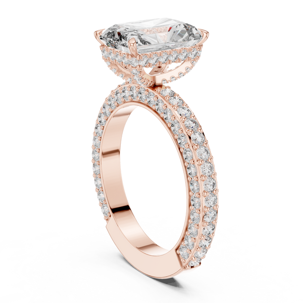 Aria Voice lab grown diamond ring