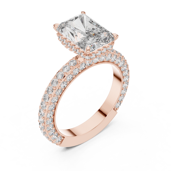 Aria Voice lab grown diamond ring