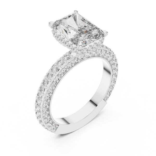 Aria Voice lab grown diamond ring