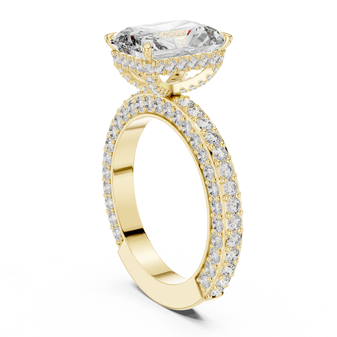 Aria Voice lab grown diamond ring