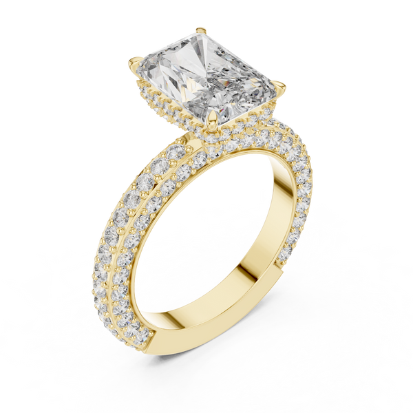 Aria Voice lab grown diamond ring