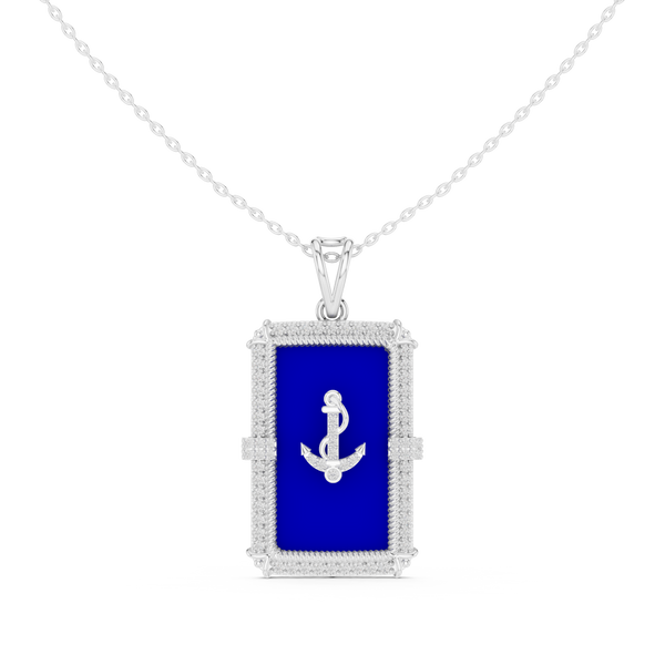 Opulent Sheen Lab Grown Diamond Halo Pendant