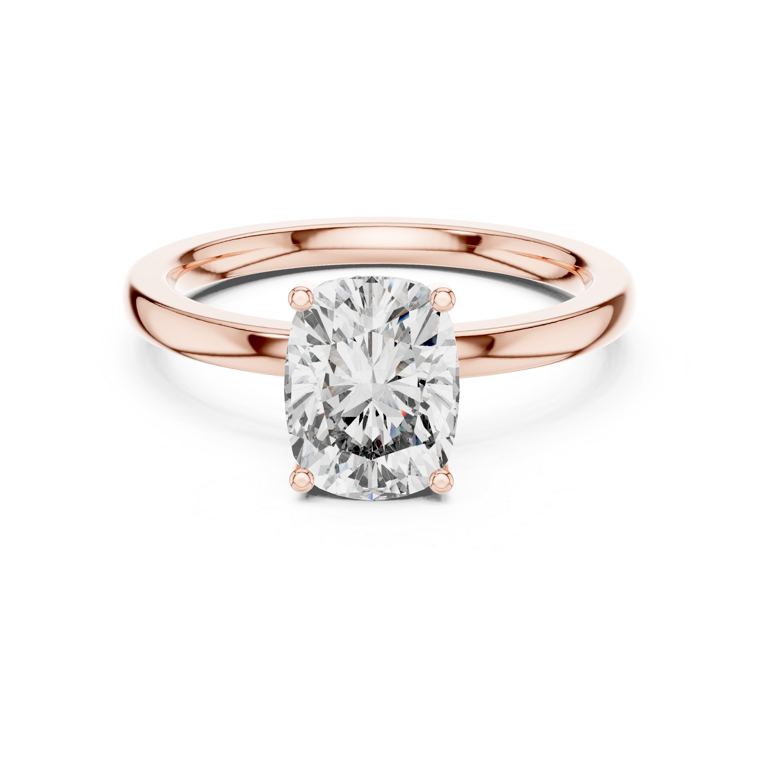 Geometric Shape lab grown diamond ring