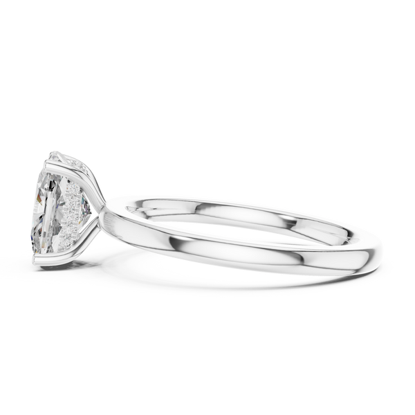 Geometric Shape lab grown diamond ring