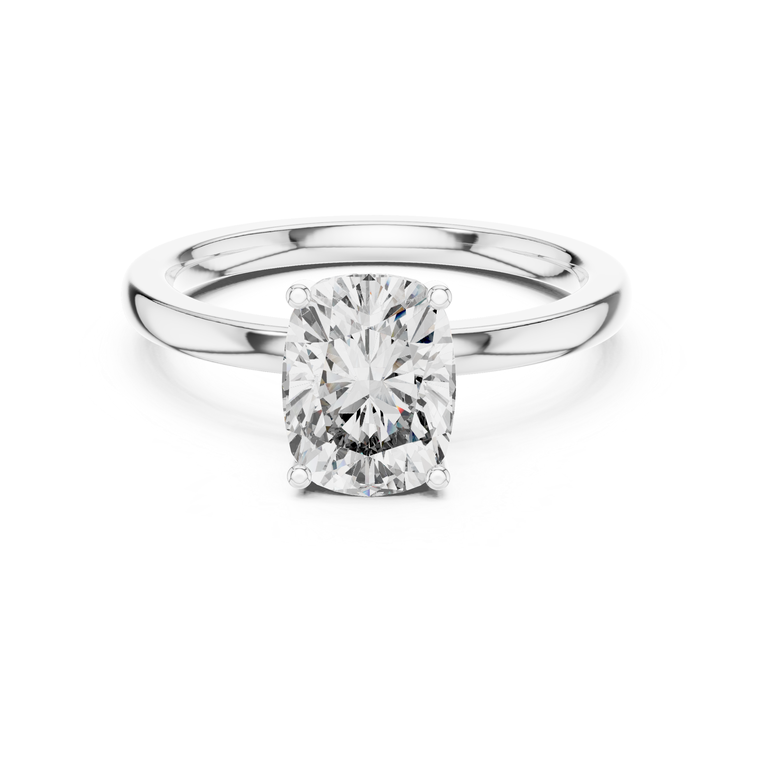 Geometric Shape lab grown diamond ring
