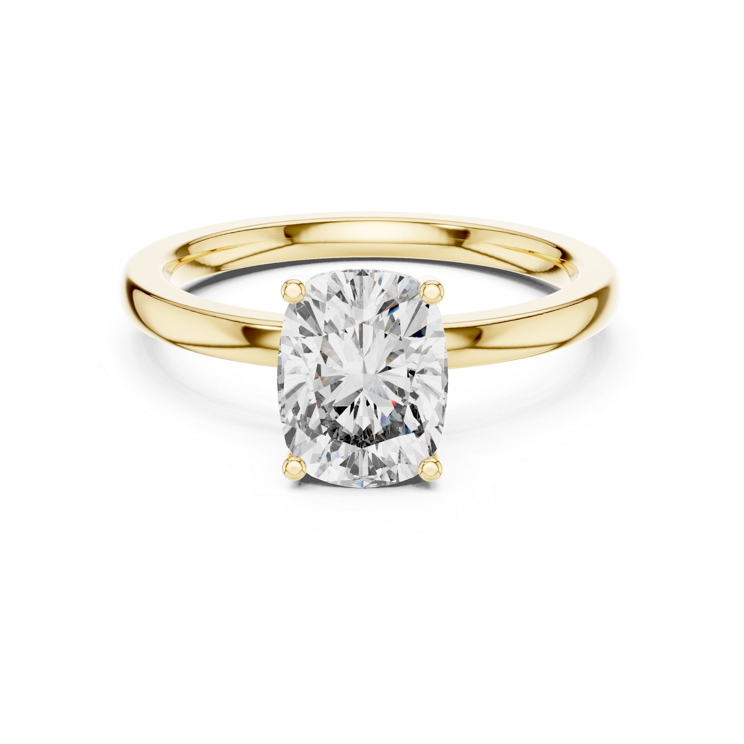 Geometric Shape lab grown diamond ring