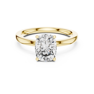 Geometric Shape lab grown diamond ring