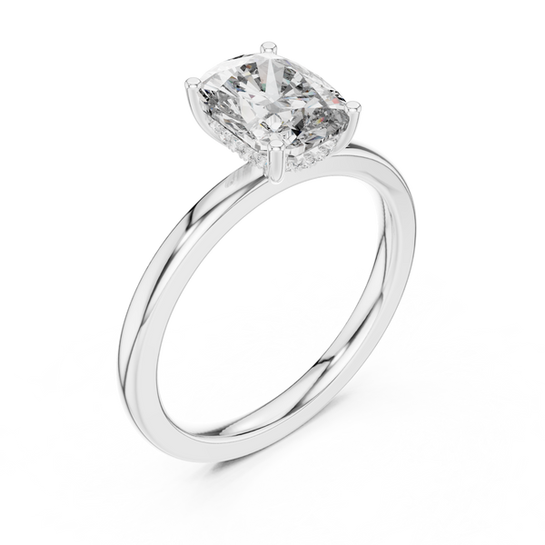 Geometric Shape lab grown diamond ring
