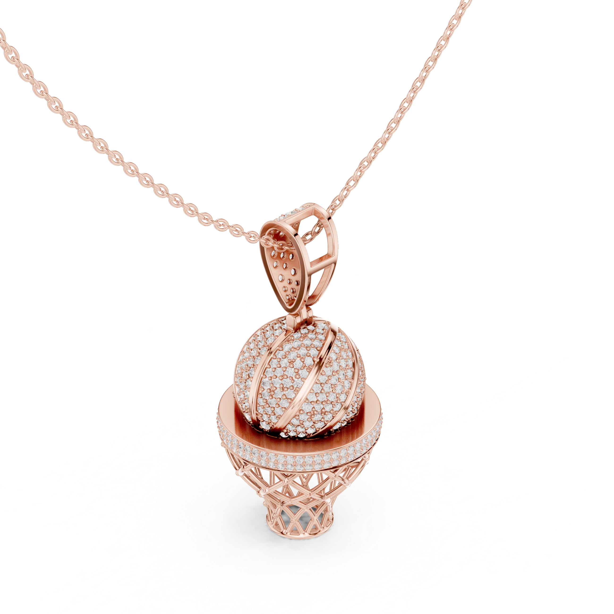 Vivid Glitz Lab Grown Diamond Solitaire Pendant