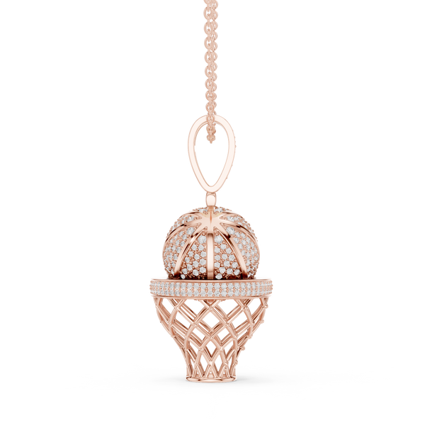 Vivid Glitz Lab Grown Diamond Solitaire Pendant