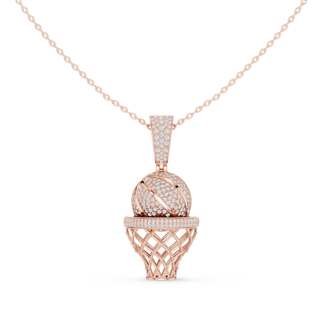 Vivid Glitz Lab Grown Diamond Solitaire Pendant