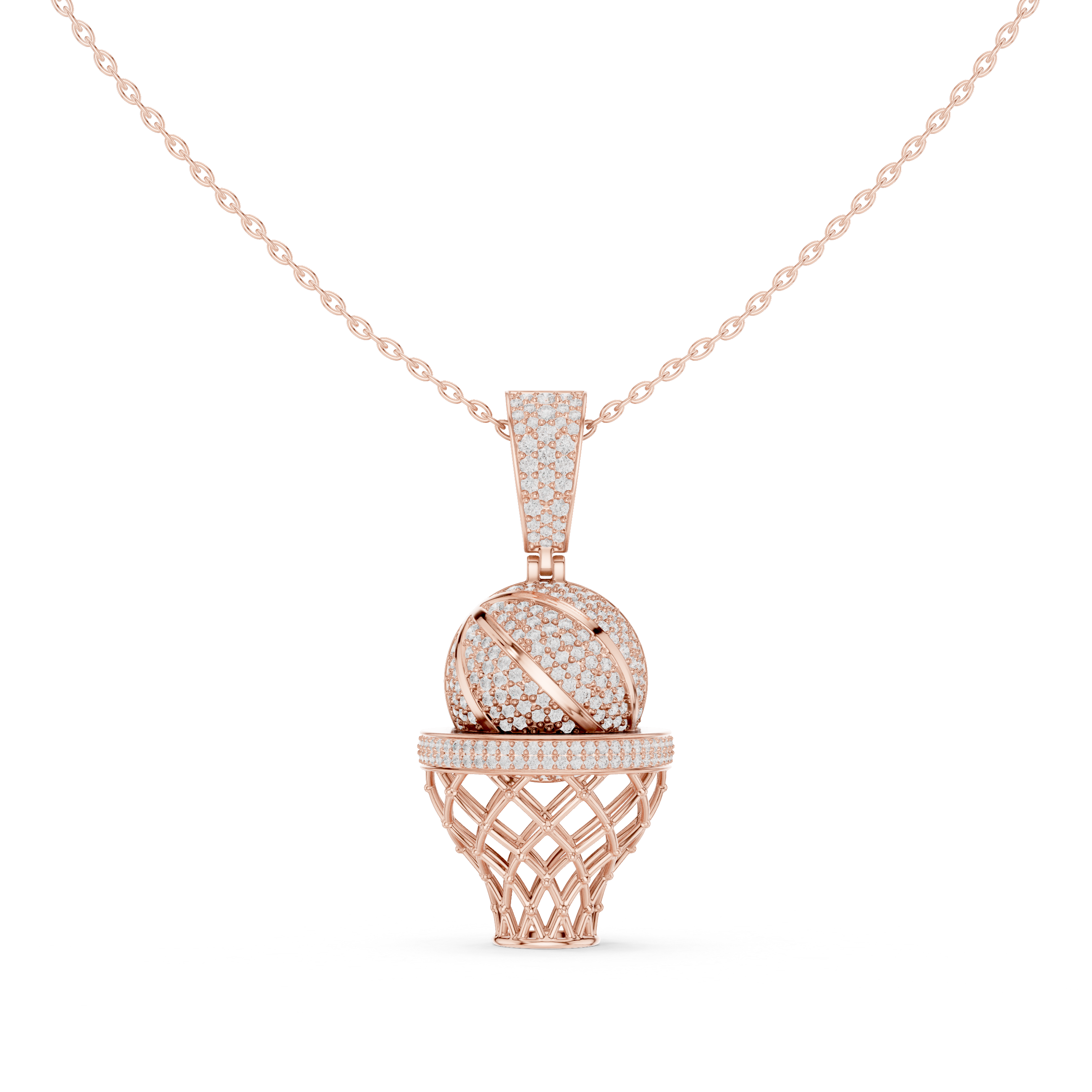 Vivid Glitz Lab Grown Diamond Solitaire Pendant