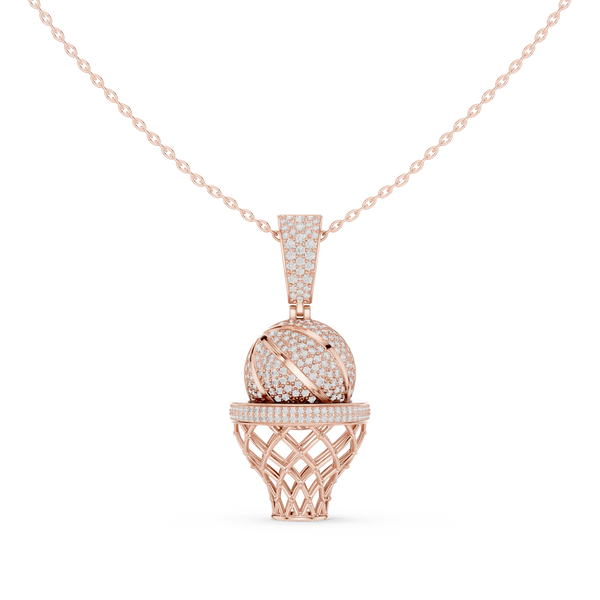 Vivid Glitz Lab Grown Diamond Solitaire Pendant